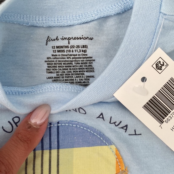 Brand new with tag First Impressions tee size 12 months from The Bay - Picture 3 of 4